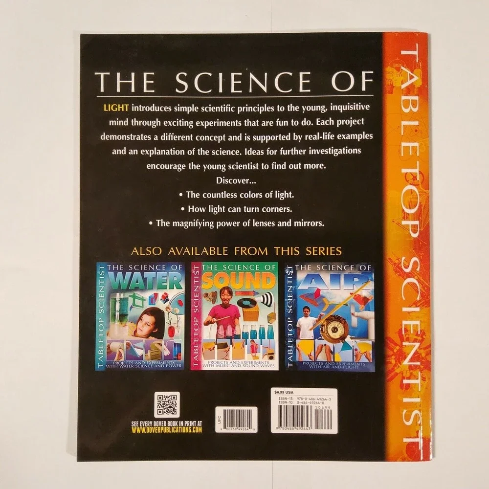 Tabletop Scientist -- the Science of Light : Projects and Experiments with...